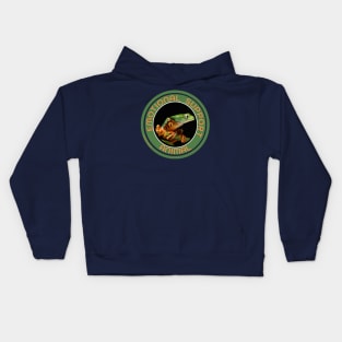 Frog Emotional Support Animal Kids Hoodie